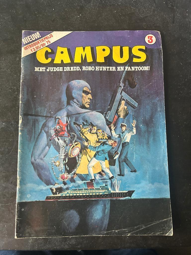 Campus (NL) nr 3  1982, King features syndicate, Europa, Ophalen of Verzenden, Gelezen