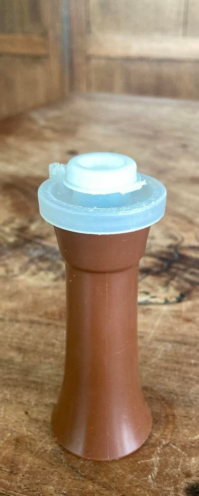 Vintage Tupperware peper zout poedersuiker strooier, Ophalen of Verzenden, Zo goed als nieuw, Overige typen
