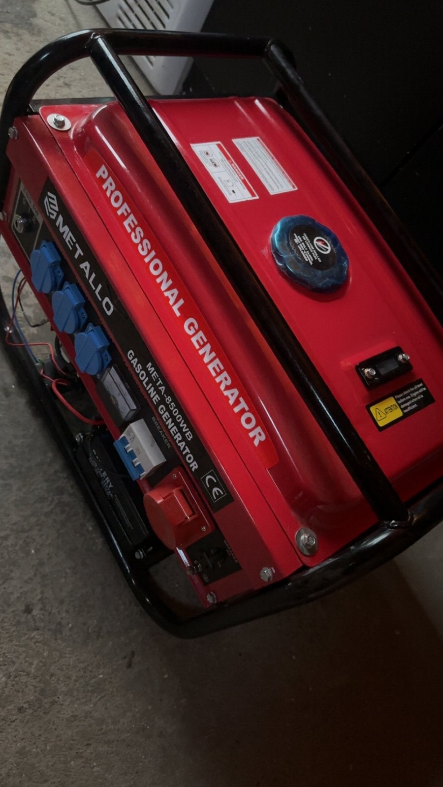 Benzine  generator / benzine arregaat., Ophalen of Verzenden, Nieuw