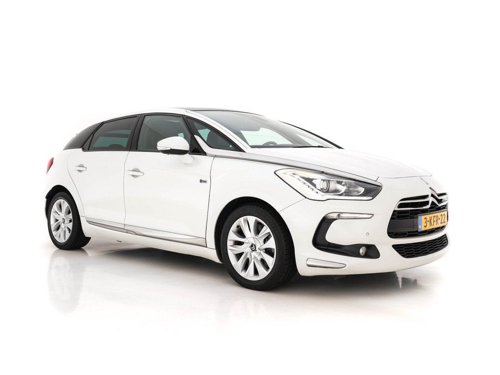 Citroën DS5 2.0 Hybrid4 Business Executive Aut. *PANO | TWO, Auto's, Automaat, Euro 5, Gebruikt, Zwart
