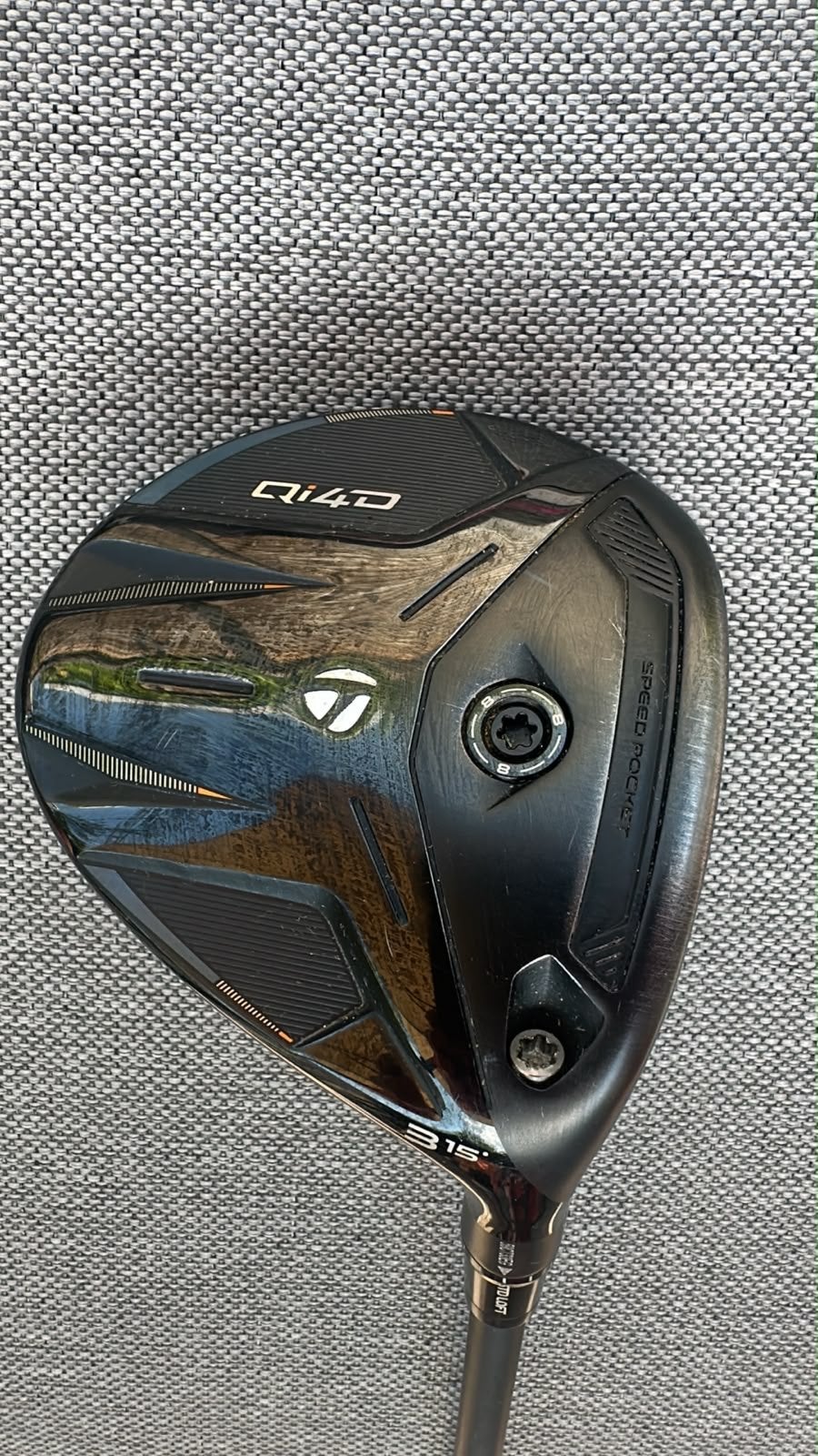 Qi4d Houten 3 Stiff 65, Sport en Fitness, Golf, Ophalen of Verzenden, Zo goed als nieuw, Club, Overige merken