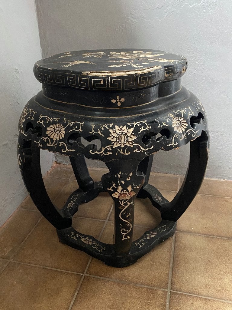 Antieke Chinese laktafel Chinese plantentafel, Ophalen of Verzenden