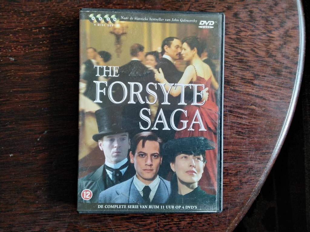 The forsyte saga compleet, 4disk, origineel, Vanaf 12 jaar, Ophalen of Verzenden, Zo goed als nieuw, Drama