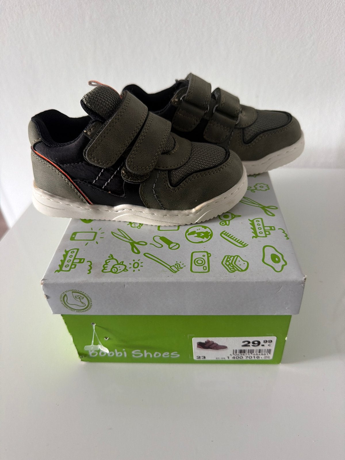 Bobbi Shoes Klittenband Sneakers Maat 23, Ophalen, Nieuw, Jongen of Meisje, Schoenen