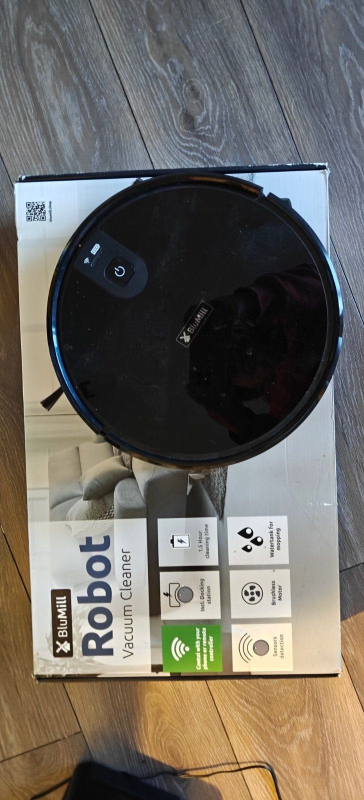 Blumill Robotstofzuiger met dweilfunctie, Ophalen, Overige merken, Nieuw, Robotstofzuiger