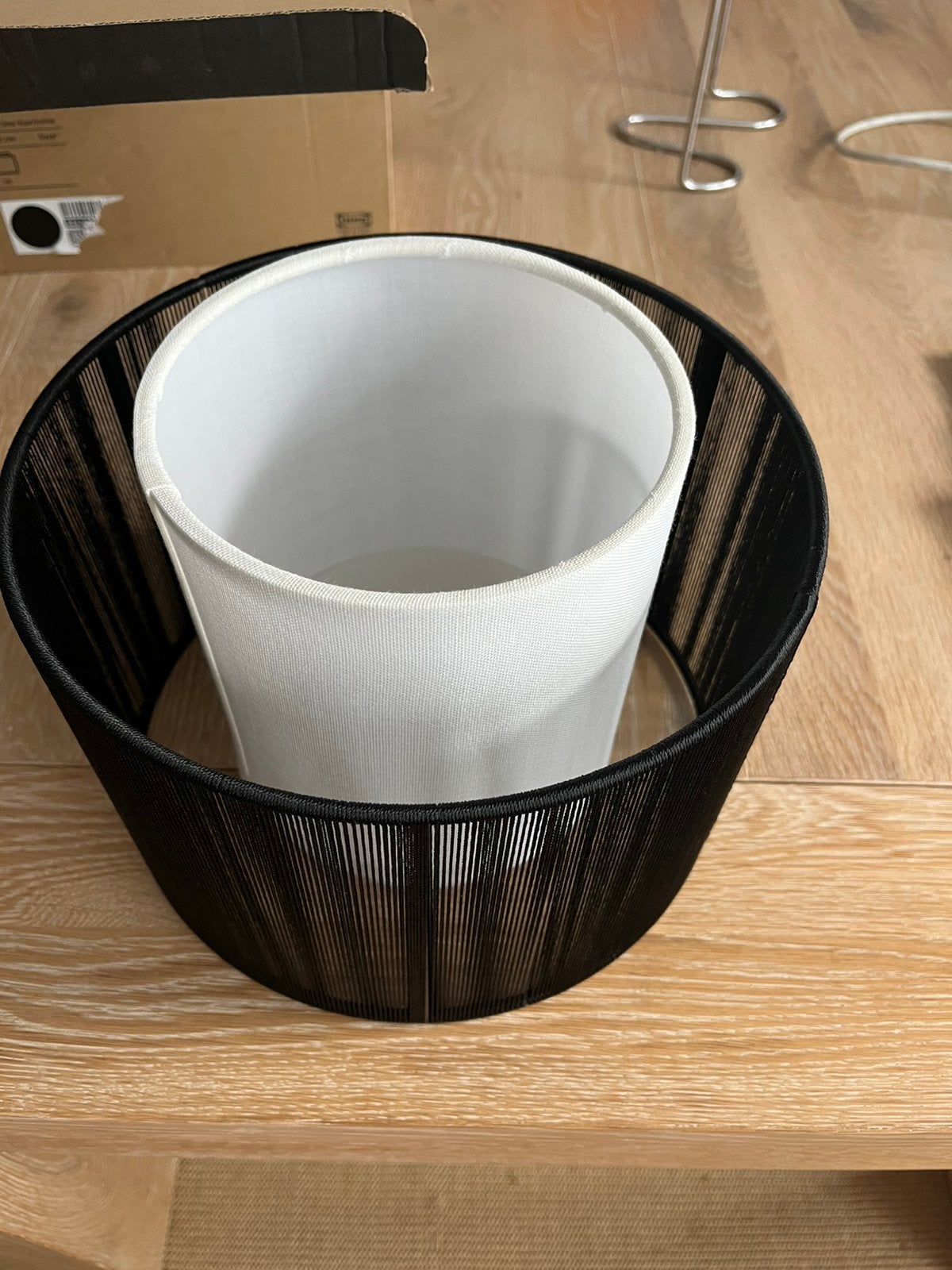 Ikea symfonisk lampenkap, Huis en Inrichting, Lampen | Lampenkappen, Ophalen of Verzenden, Nieuw, Rond