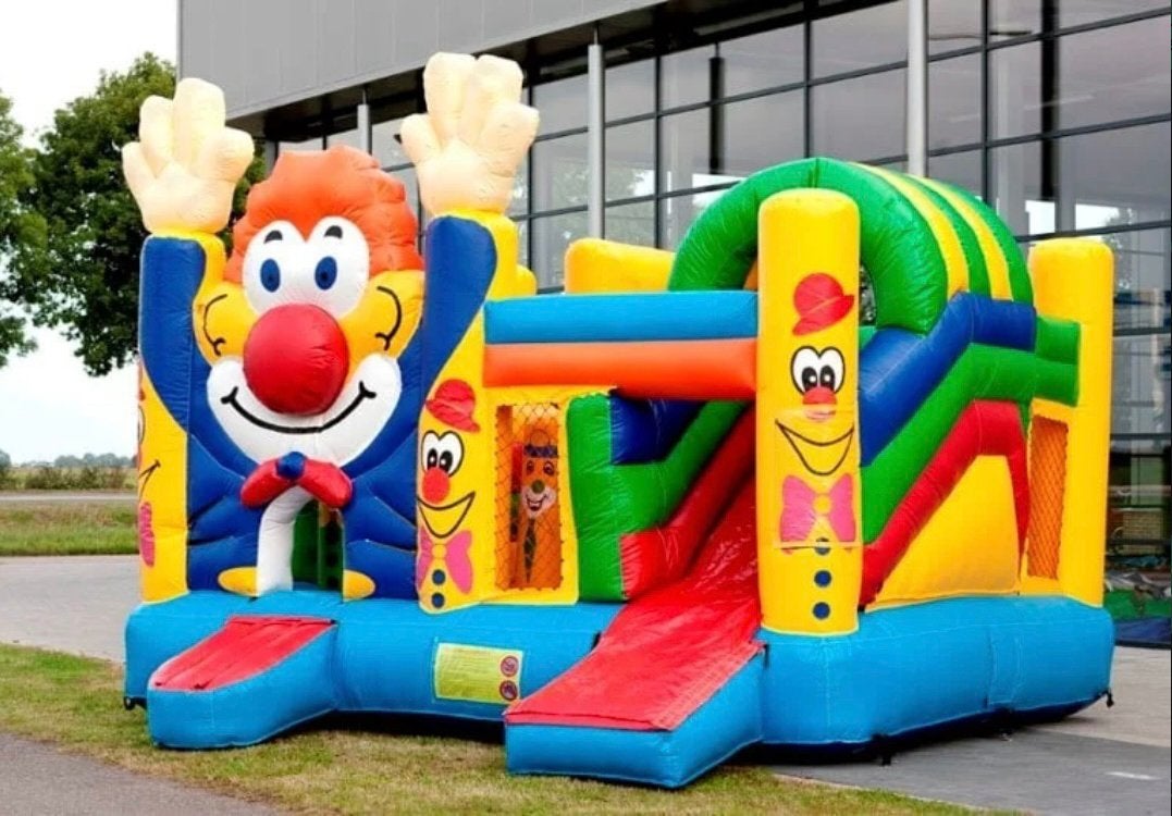 Springkussen multiplay clown te huur, Ophalen, Overige