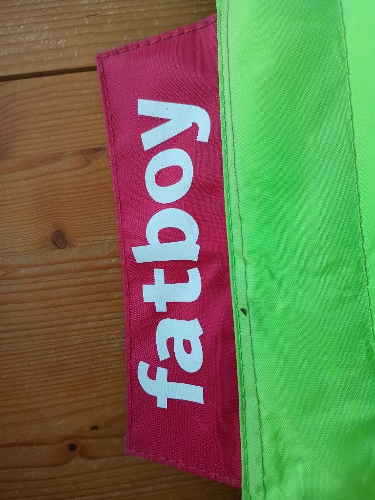 Fatboy Original zitzak (binnen) - Groen, Huis en Inrichting, Zitzakken, Ophalen, Gebruikt, Groen, Zitzak
