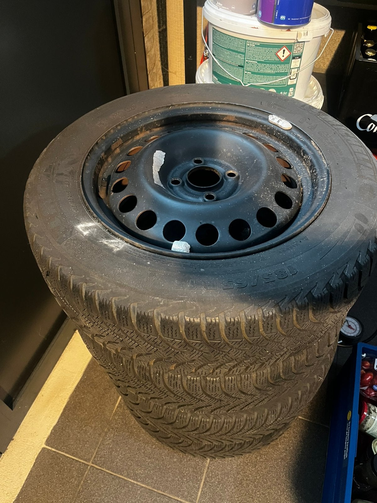 Michelin winterbanden, Ophalen, Gebruikt