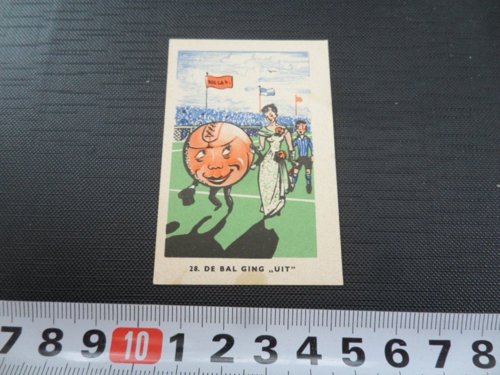 sticker plaatje strip voetbal spreekwoord RIZLA #28, Ophalen of Verzenden, Zo goed als nieuw