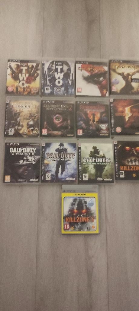 GERESERVEERD 24 PS3 spellen in 1 koop, Spelcomputers en Games, Games | Sony PlayStation 3, 1 speler, Zo goed als nieuw, Vanaf 3 jaar