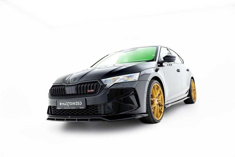 Voorlip spoiler sideskirt diffuser - Skoda Octavia RS 24+, Ophalen of Verzenden