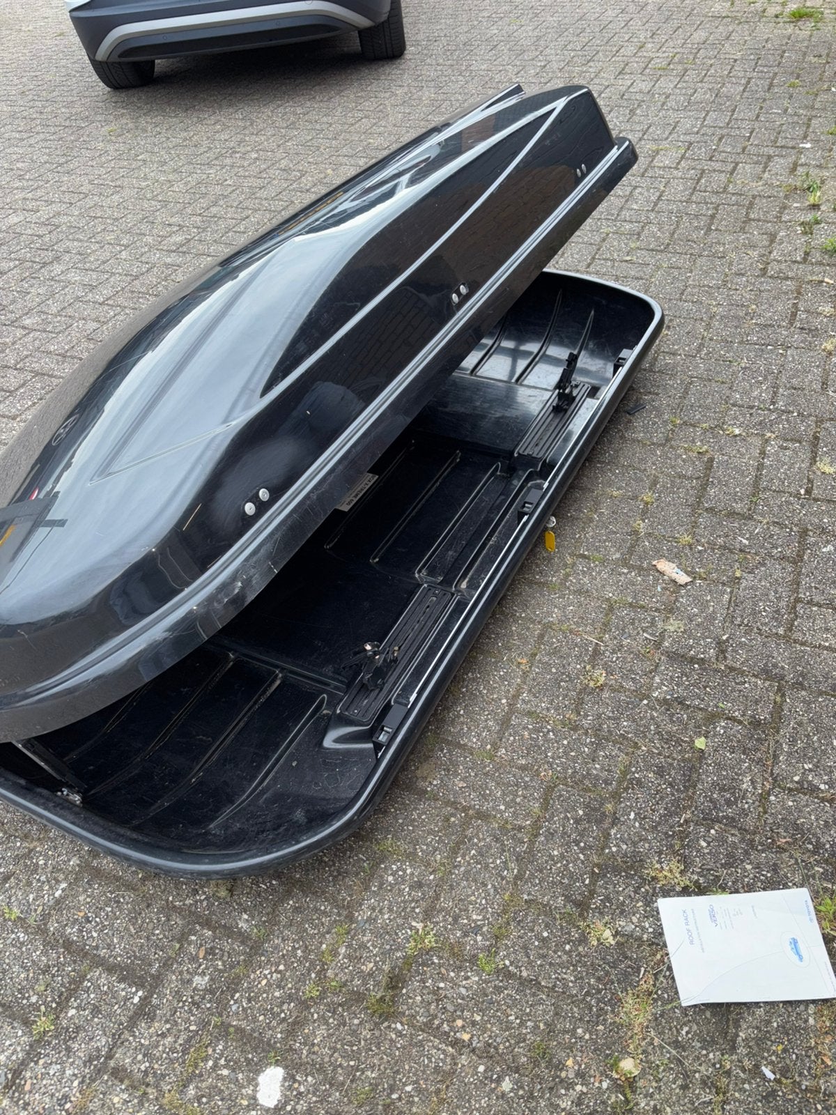 Dakkoffer BOX X-TREME 600 - Ideaal voor handige Harry, Auto diversen, Dakkoffers, Ophalen, Gebruikt