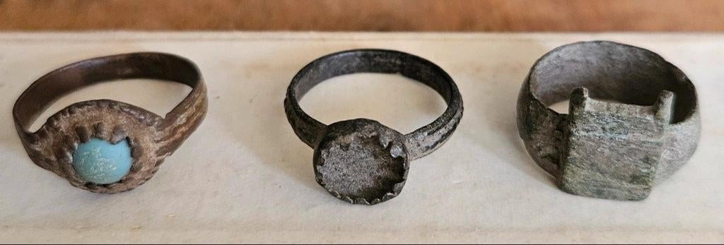 3 Romeinse ringen, Ophalen of Verzenden