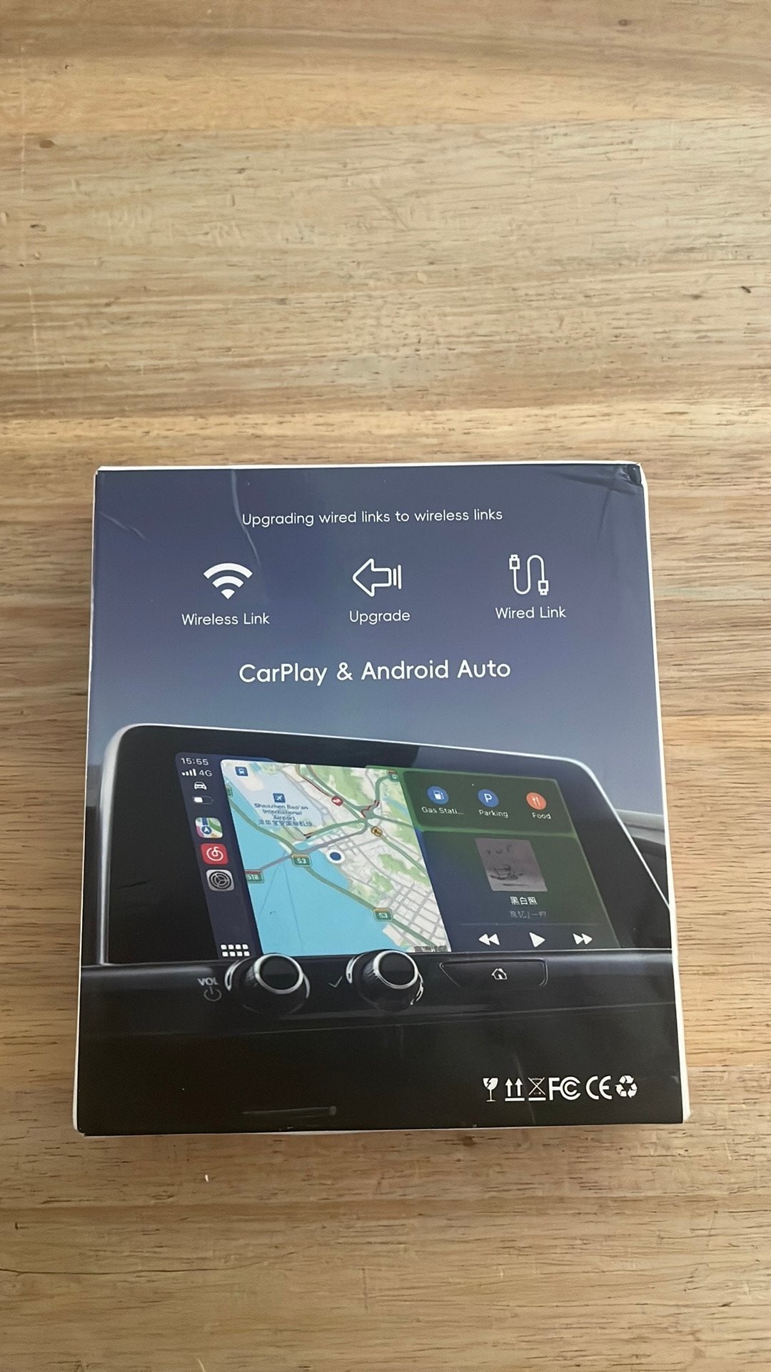 Wireless carplay adapter, Ophalen of Verzenden, Nieuw