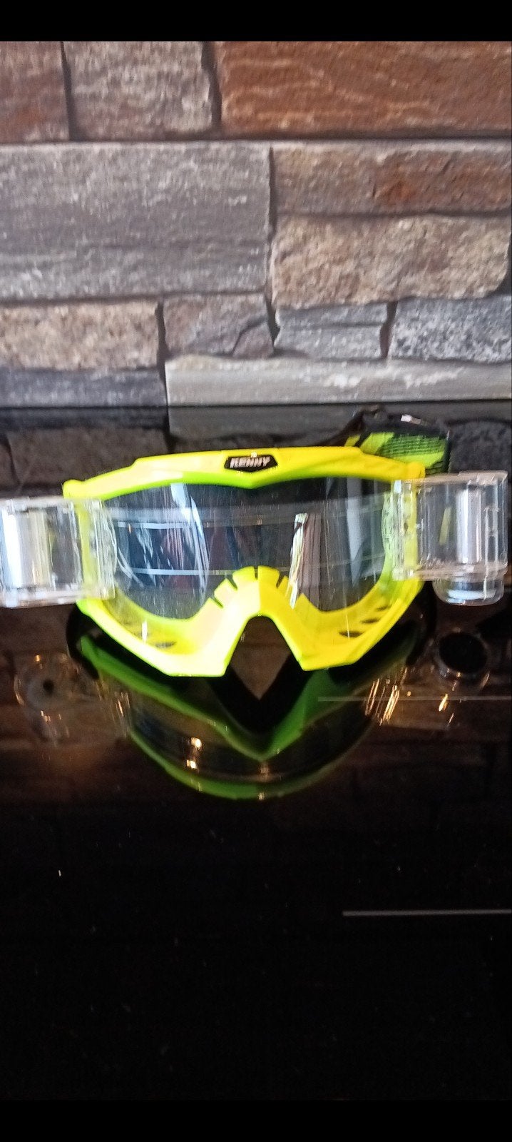 Nieuwe crossbril met roll of, Motoren, Ophalen of Verzenden, Nieuw met kaartje, Overige merken