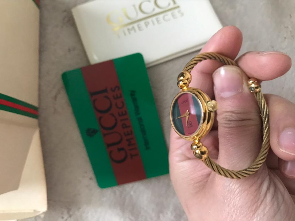 Gucci horloge vintage uniek, Ophalen of Verzenden