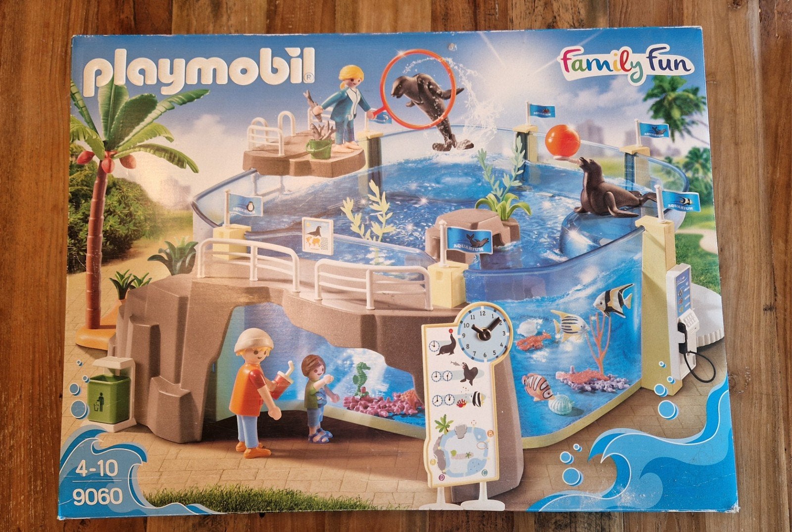 Playmobil Family Fun Zee Aquarium (9060), Kinderen en Baby's, Speelgoed | Playmobil, Ophalen, Gebruikt