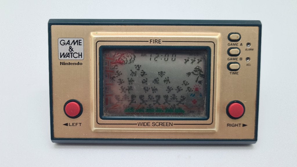 Fire - Game & Watch FR-27, Gebruikt, Overige genres, 1 speler, Ophalen of Verzenden