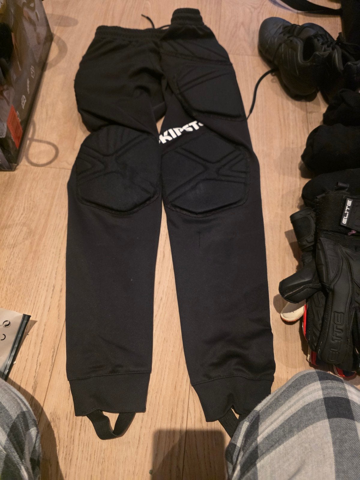 Kipsta keepersbroek met bescherming maat m, Ophalen of Verzenden, Zwart