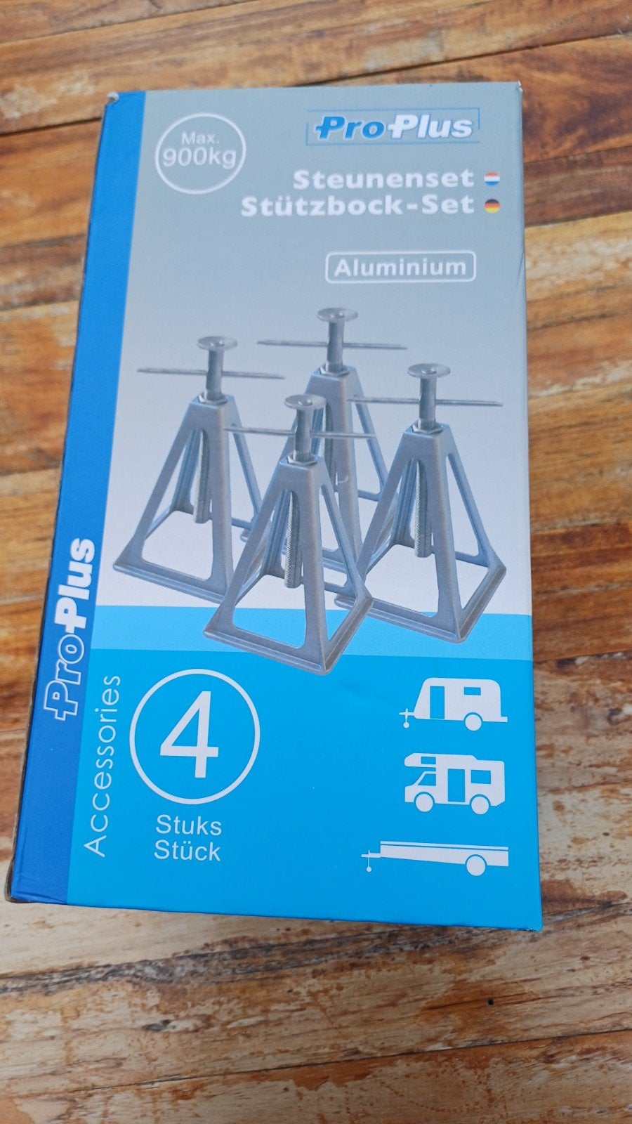 ProPlus Steunenset voor caravan, camper of aanhanger, Ophalen of Verzenden, Gebruikt