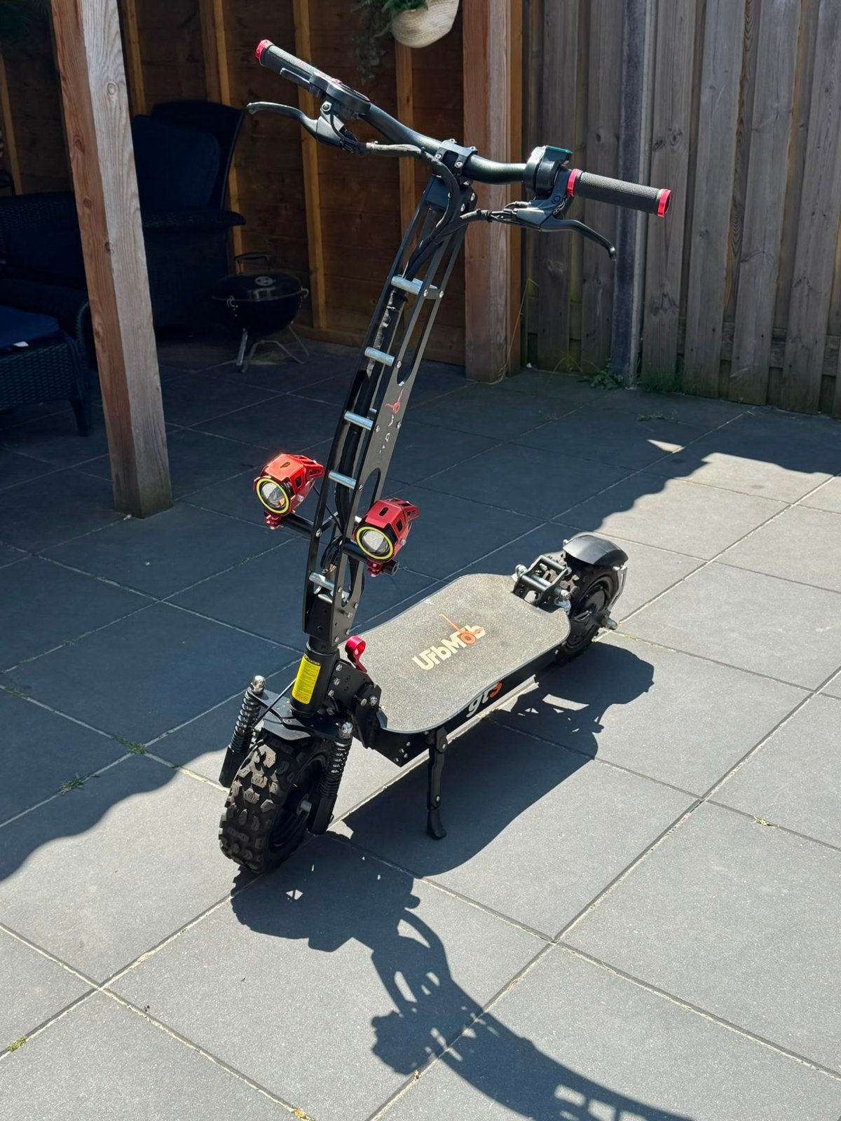 Urbmob Elektrische Step - Krachtig en Robuust, Ophalen of Verzenden, Zo goed als nieuw, Elektrische step (E-scooter)