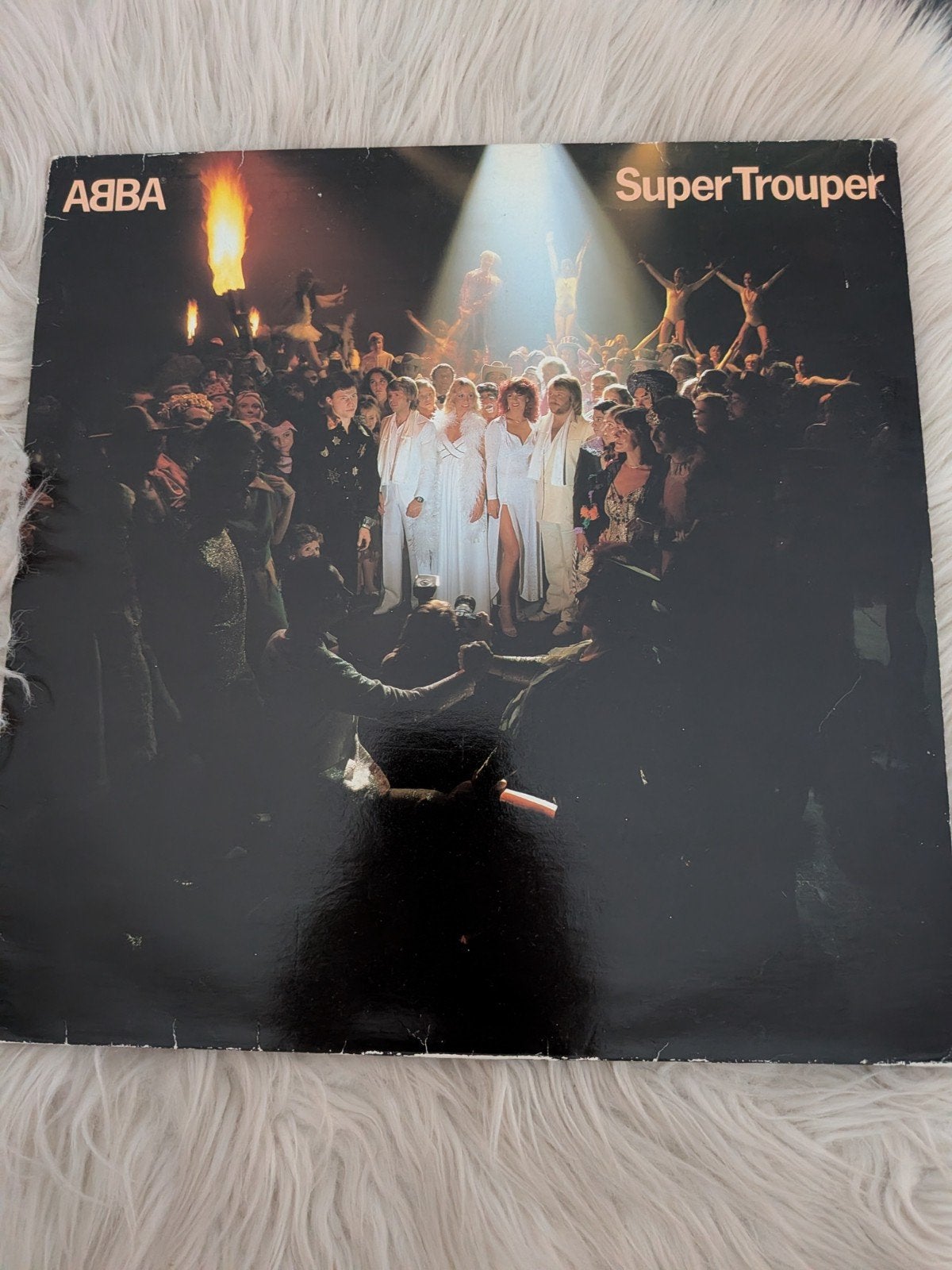 ABBA - Super Trouper LP (Pop, 1980), LP, Gebruikt, Pop, Ophalen of Verzenden