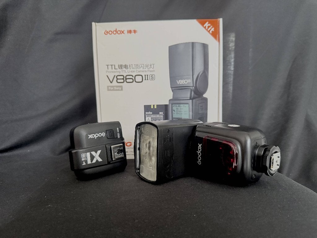Godox V860ii-s, Ophalen, Externe flitser, Zo goed als nieuw, Sony