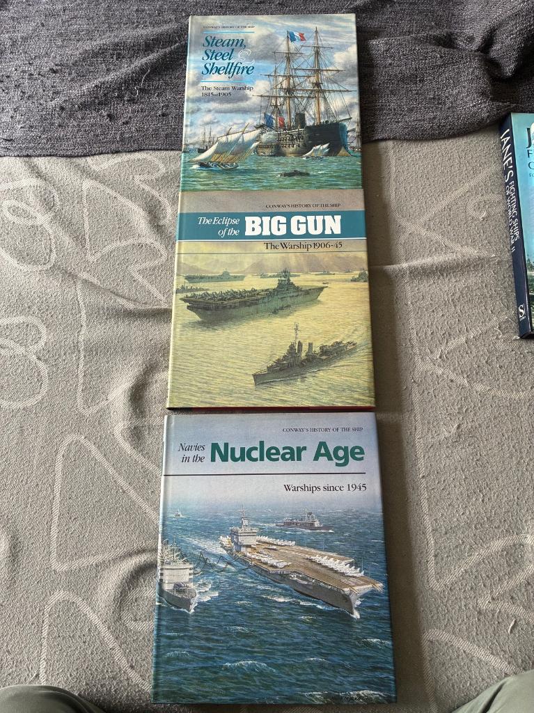 Conway's History of the Ship (3 books editions 2000 copies ), Friedman, Niet van toepassing, Marine, Ophalen of Verzenden