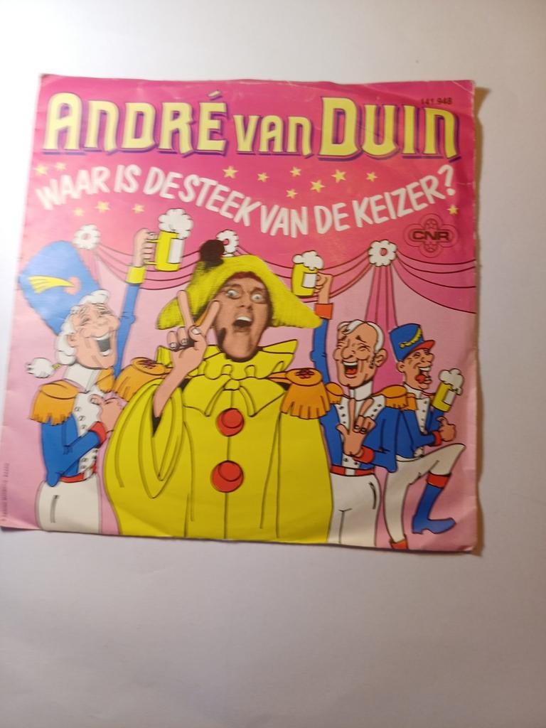 Andre van Duin - Waar is de steek van de keizer, 7 inch, Single, Ophalen of Verzenden, Zo goed als nieuw