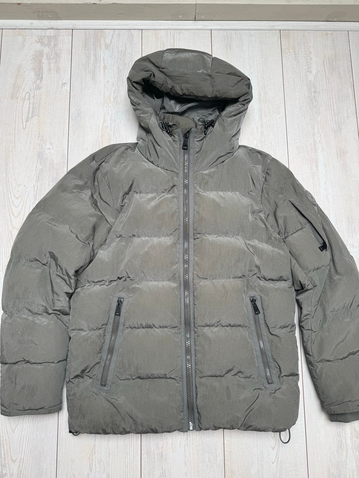 Airforce winterjas maat S groen, Kleding | Heren, Ophalen of Verzenden, Zo goed als nieuw, Maat 46 (S) of kleiner, Grijs