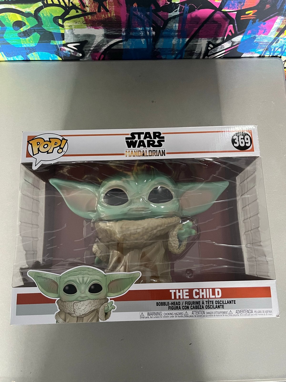 Funko Pop! The Child/Grogu 10 inch - Star Wars Mandalorian, Ophalen of Verzenden, Nieuw