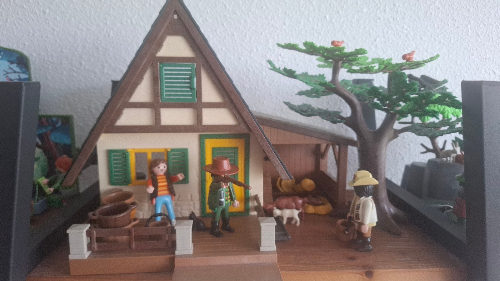 Playmobil Boswachtershuisje 4207 - Niet compleet, Ophalen of Verzenden, Gebruikt, Country