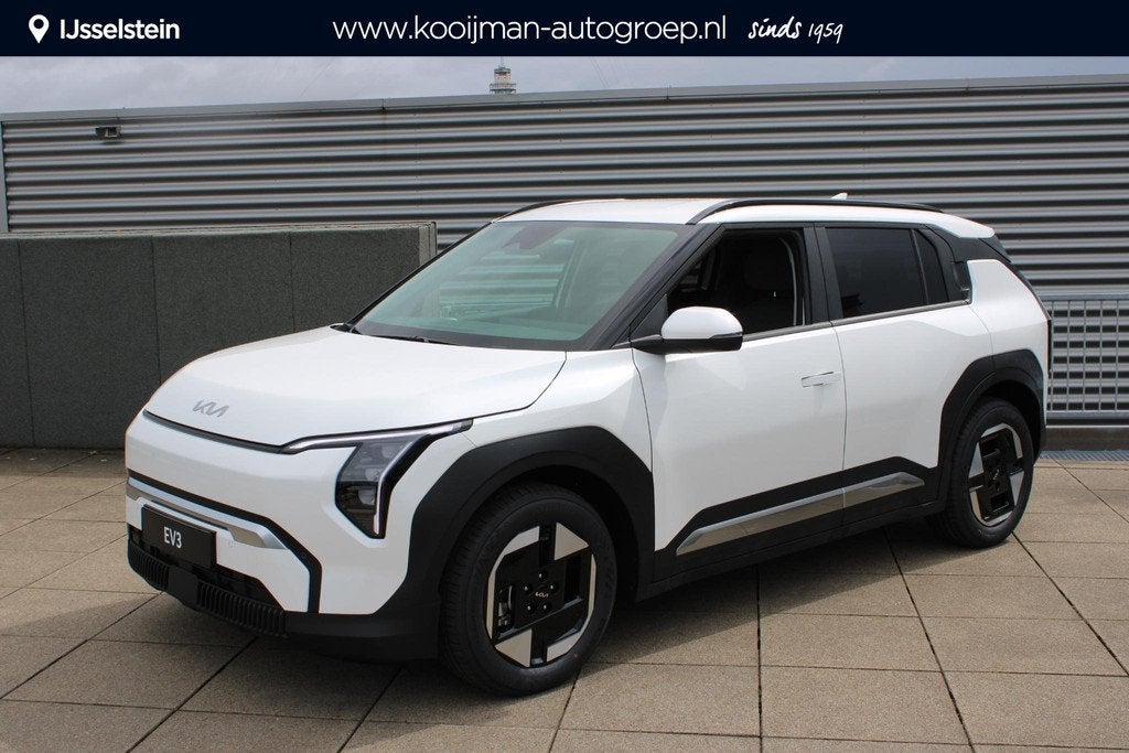 Kia EV3 Plus 58.3 kWh Navi / Stoel & stuurwiel verwarming /, EV3, Stof, 1700 kg, 360 min