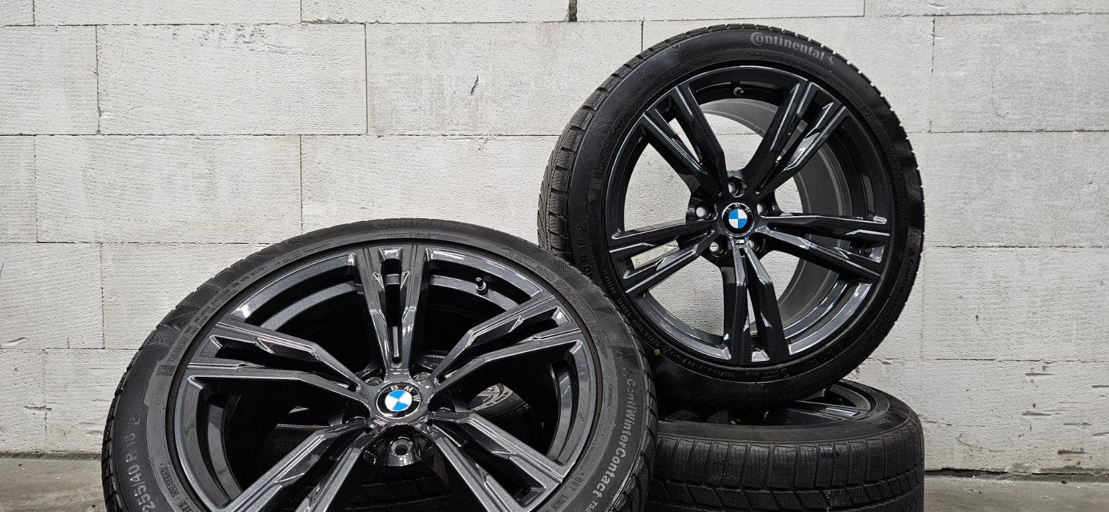 18" BMW 798M Z4 G29 originele velgen winterbanden 7.5mm, Auto-onderdelen, 18 inch, Gebruikt, 255 mm, Banden en Velgen