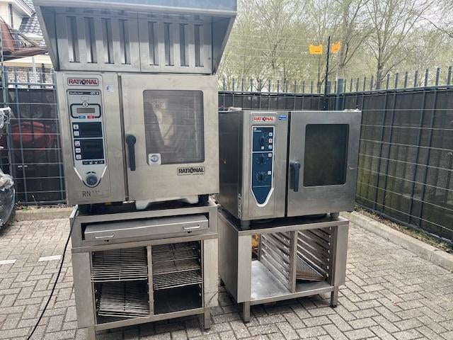 Horeca apparatuur Rationale Combi steamers compleet te koop, Witgoed en Apparatuur, Ovens, Overige merken, 60 cm of meer, Ophalen of Verzenden