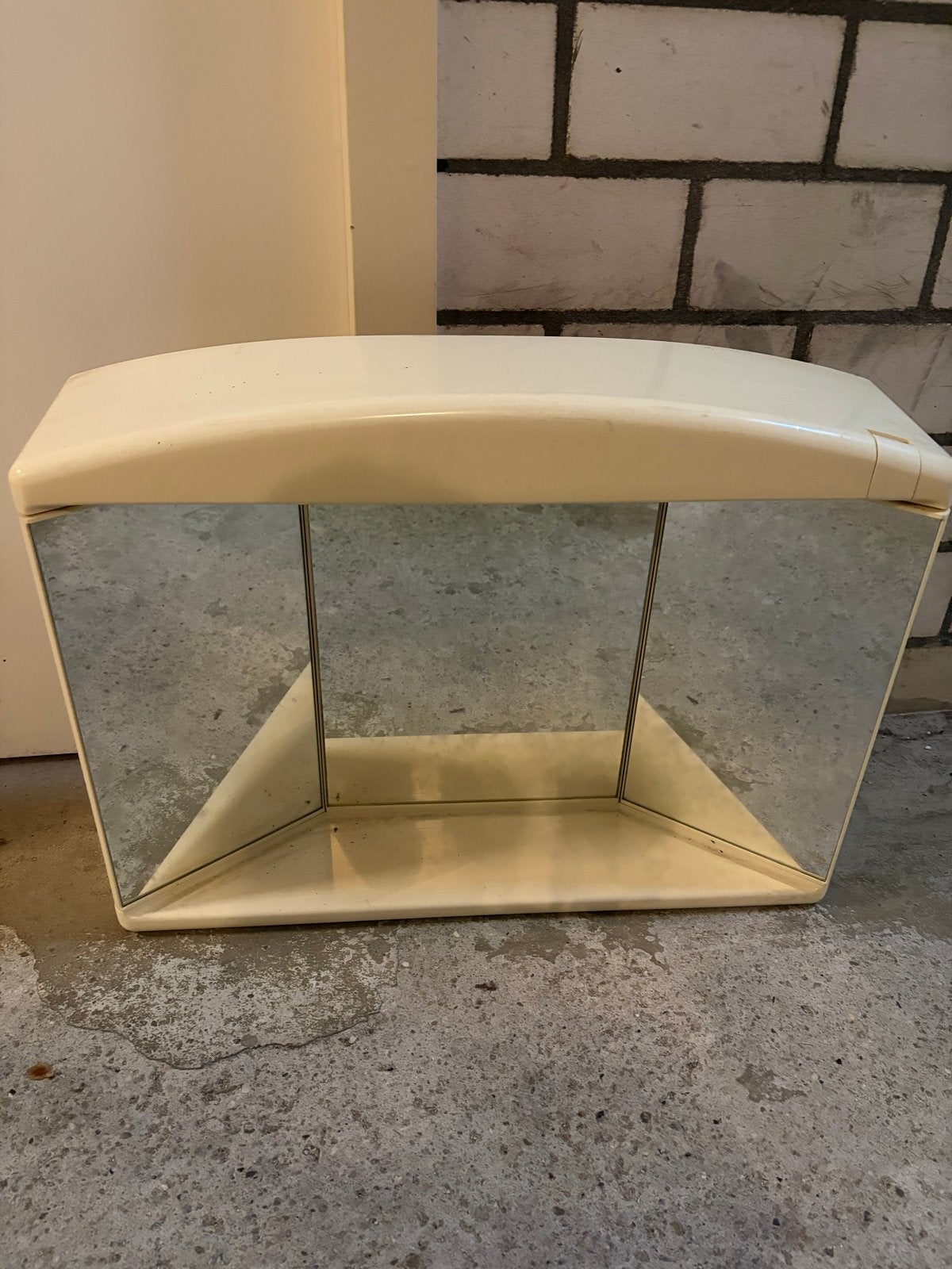 GRATIS Vintage spiegelkastje voor badkamer of toilet, Ophalen, 50 tot 100 cm, Minder dan 25 cm, Minder dan 100 cm