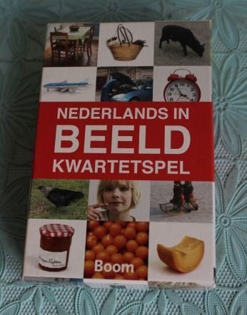 Nederlands in beeld kwartetspel, Vijf spelers of meer, Ophalen of Verzenden, Zo goed als nieuw