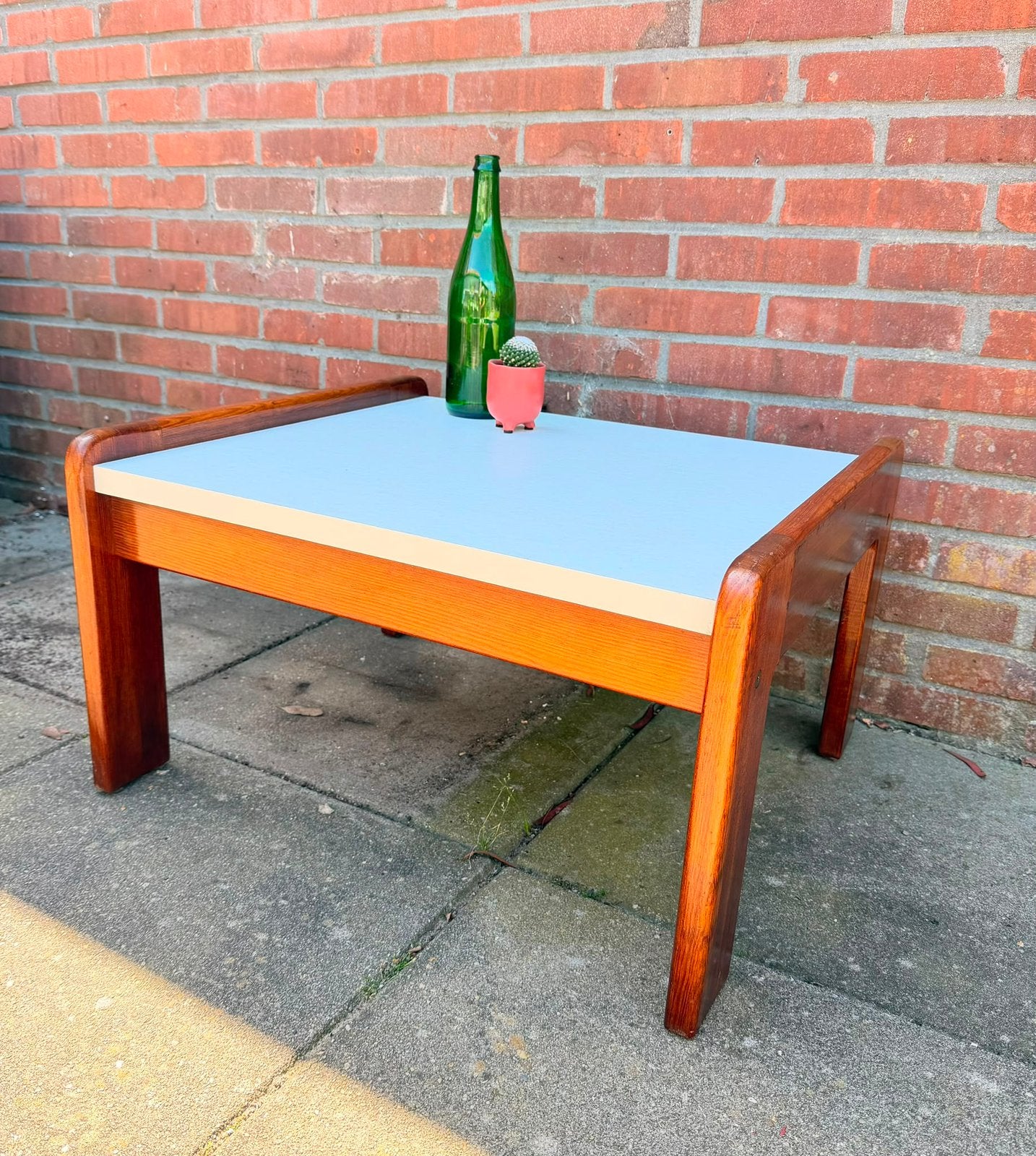 Vintage Retro Pastoe (Cees Braakman?) bijzettafel tafeltje, Huis en Inrichting, Tafels | Bijzettafels, Ophalen, Hout, Vintage, Retro, Design,