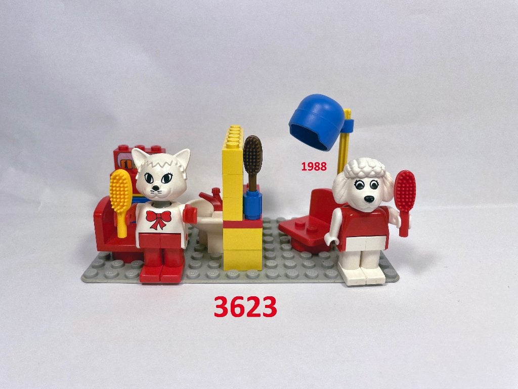 Lego Fabuland 3623 Beauty Salon met extra's, Overige thema's, Lego, Ophalen of Verzenden, Zo goed als nieuw