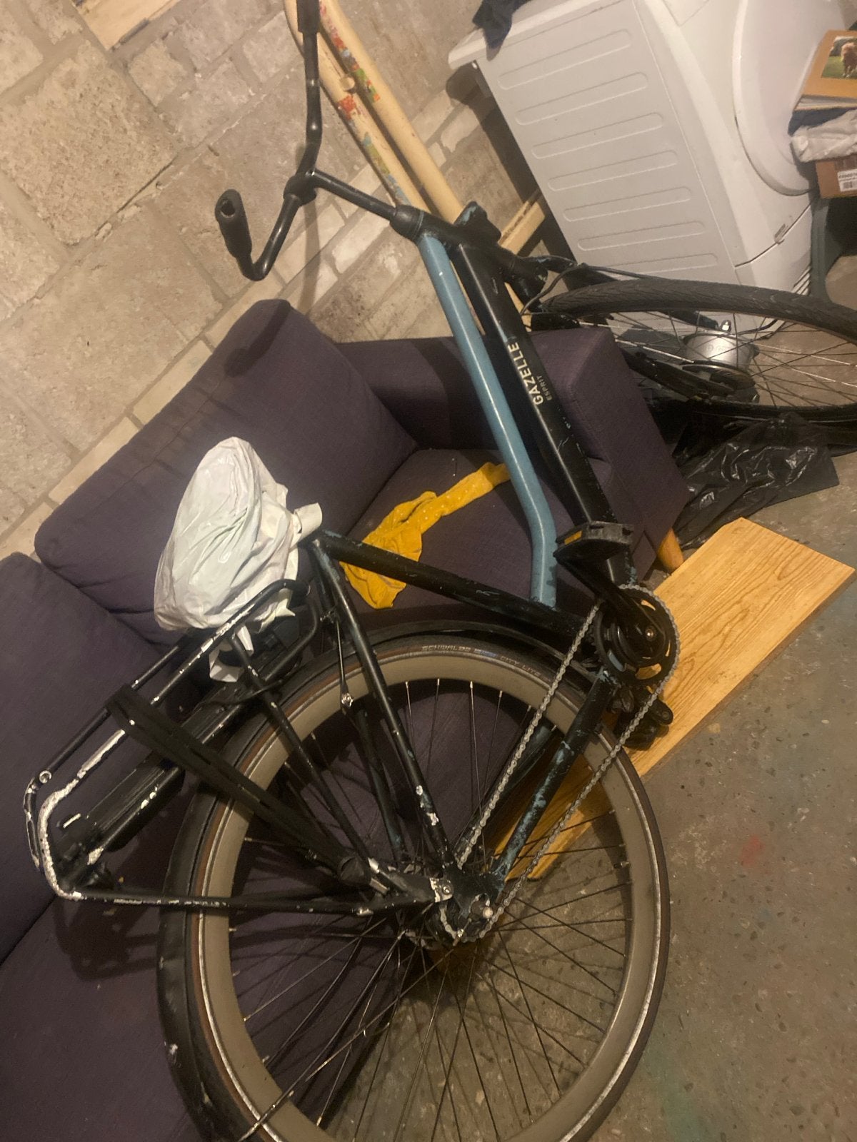 Gazelle elektrische fiets - defect, Fietsen en Brommers, Elektrische fietsen, Ophalen, Gebruikt, Gazelle