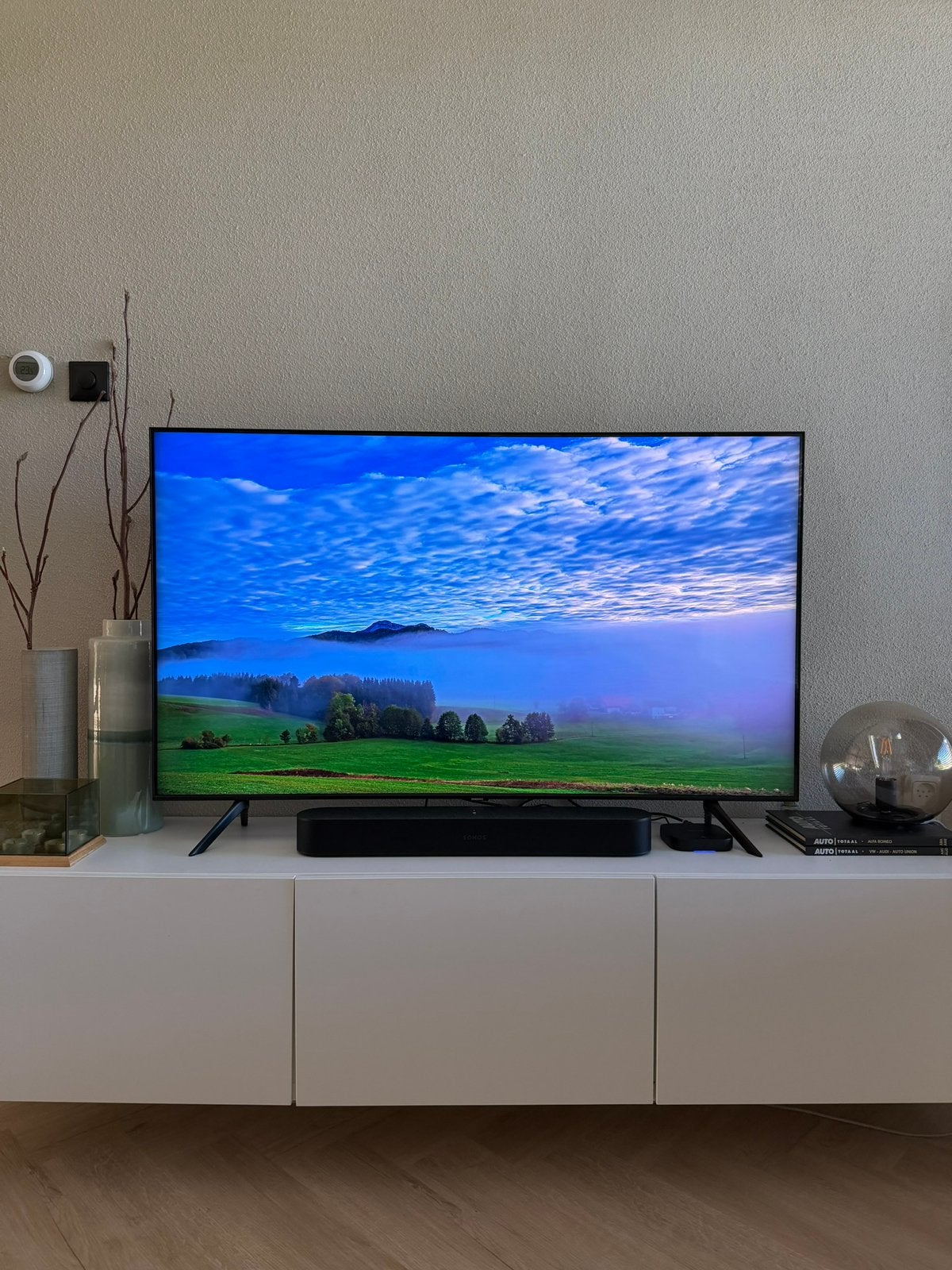 Samsung QLED 55Q60T 55 inch – 4K Smart TV – Zeer nette staat, Ophalen, 50 Hz, Zo goed als nieuw, Samsung