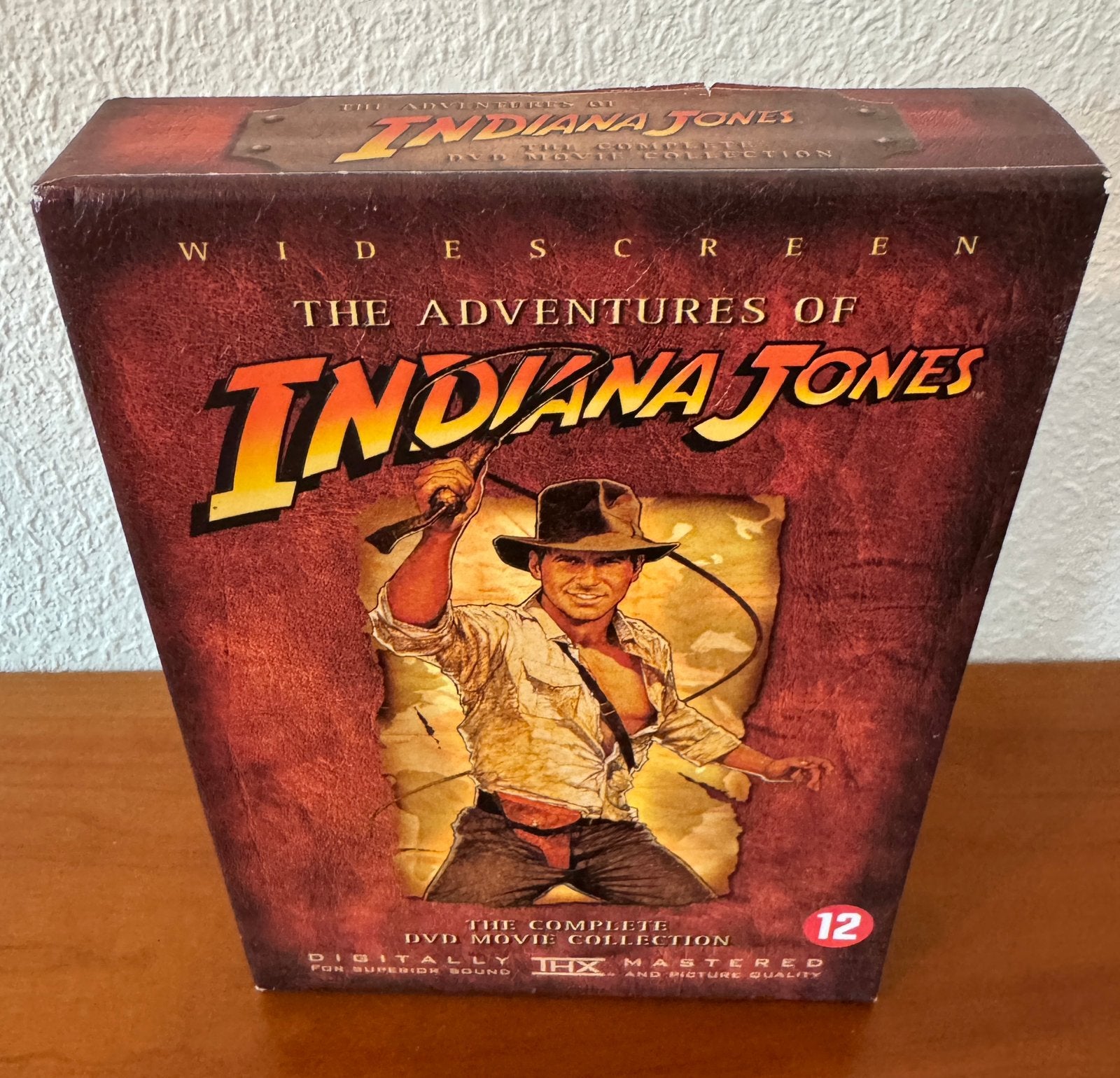 Indiana Jones DVD box, Vanaf 12 jaar, Ophalen of Verzenden, Gebruikt