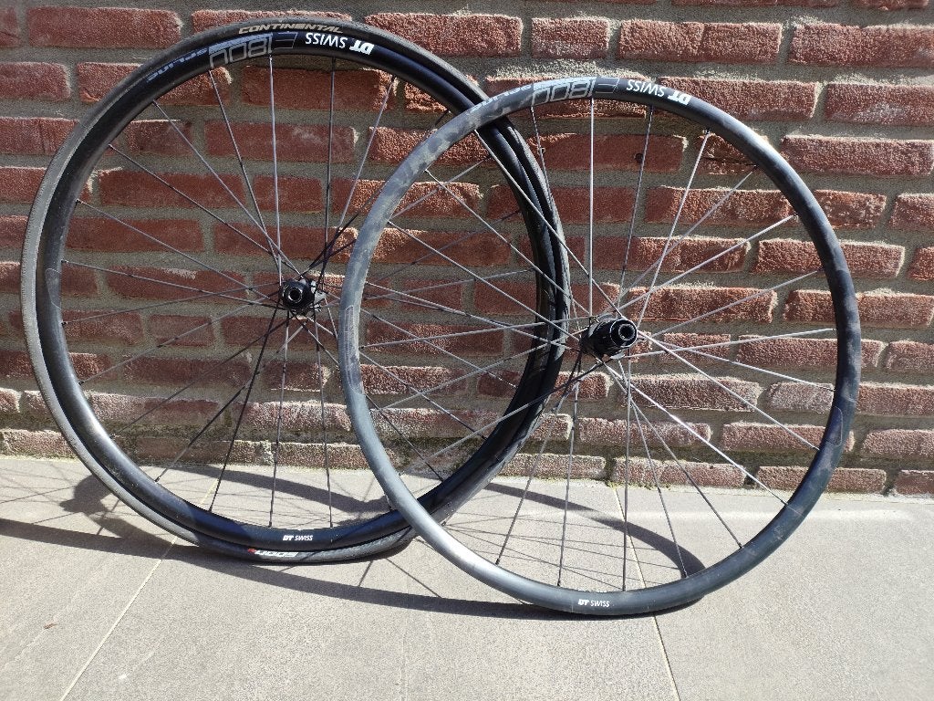 Te koop: DT Swiss E1800 spline wielset, Fietsen en Brommers, Wiel, Gebruikt, DT Swiss, Ophalen of Verzenden