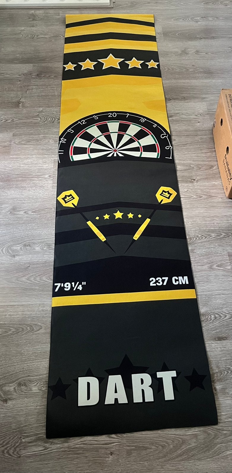 NIEUWE dartmat 60x260 cm inclusief afstandstreep “dartbord”, Sport en Fitness, Ophalen of Verzenden, Nieuw, Overige typen