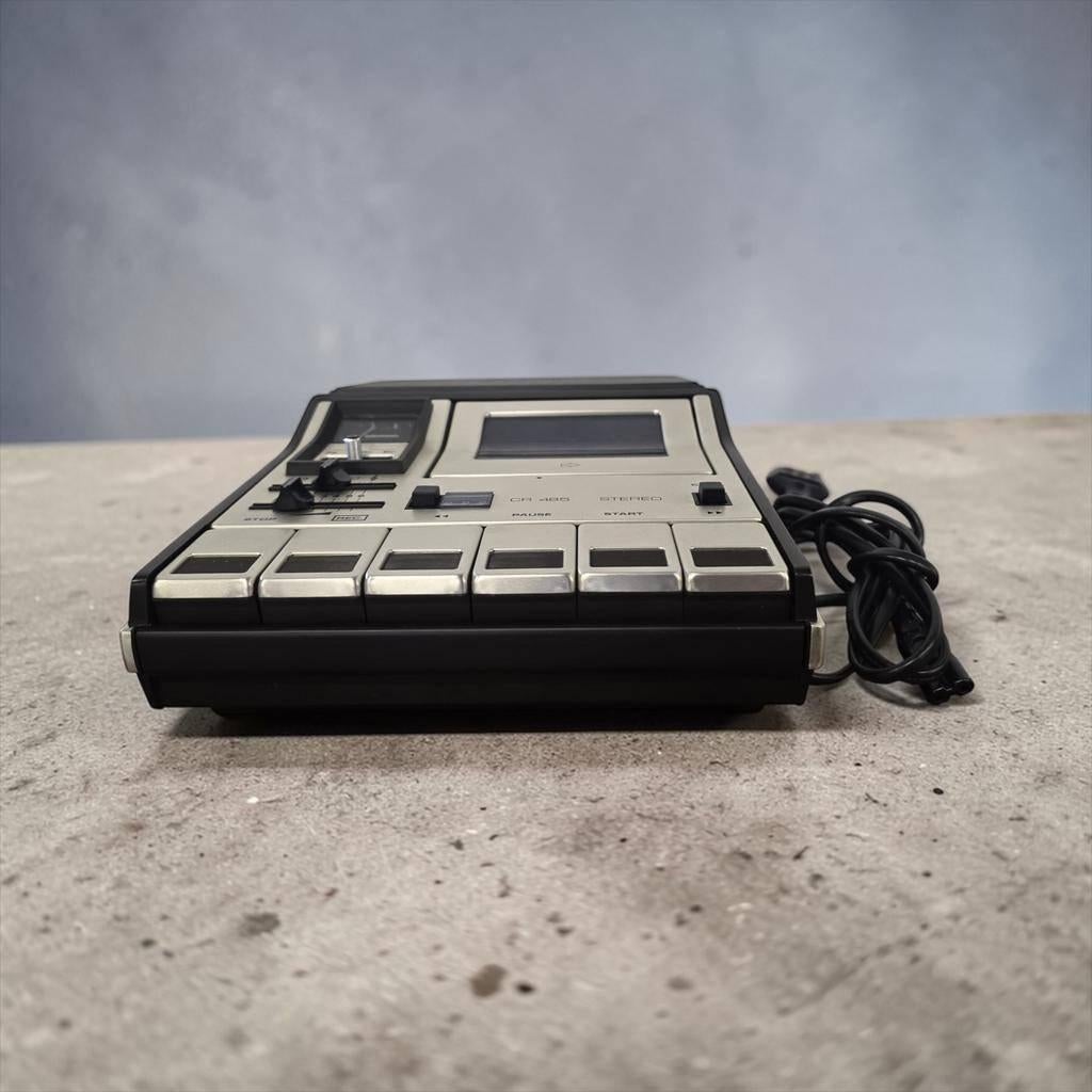 Vintage cassetterecorder Grundig CR 485, Audio, Tv en Foto, Ophalen, Overige merken