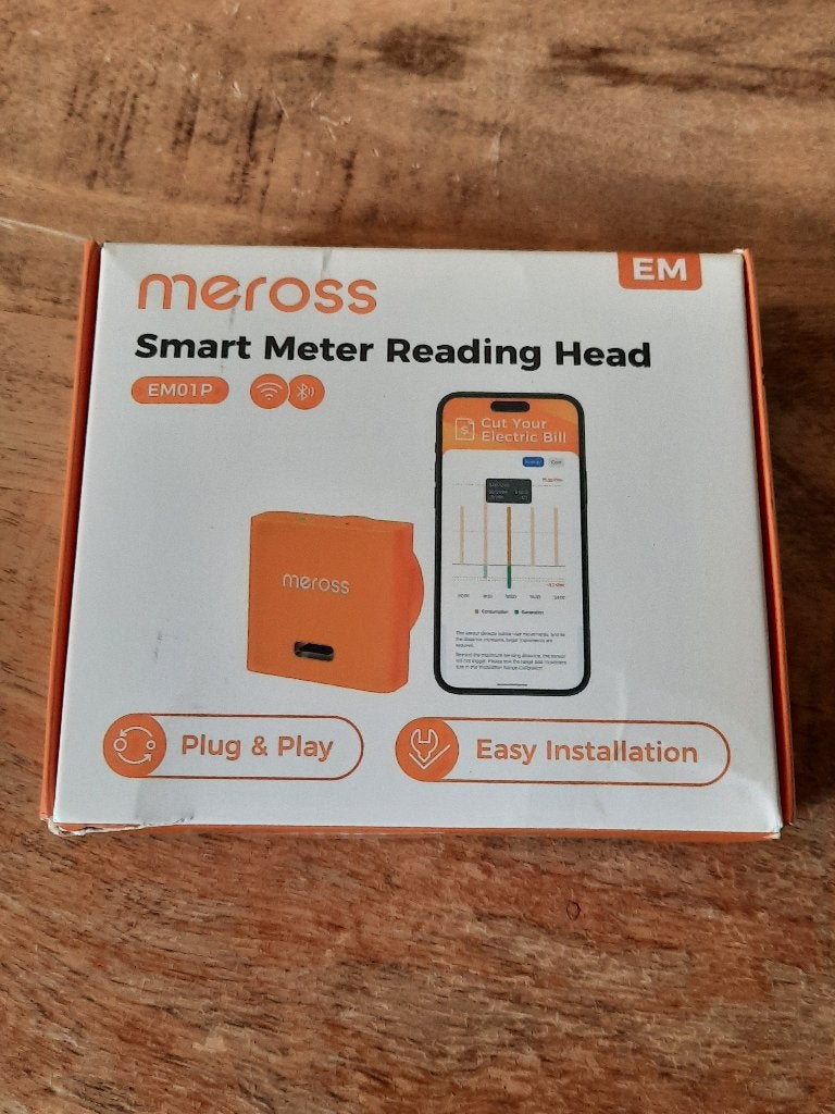Meross Smart Meter Reading Head (EM01P) – IR Wifi Lesekopf, Ophalen of Verzenden, Nieuw