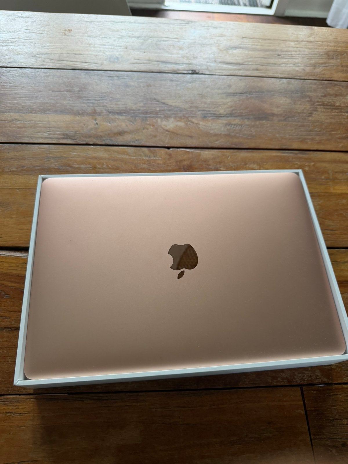 Macbook Air Roségold 2020, Ophalen, Gebruikt, 256 GB, Qwerty