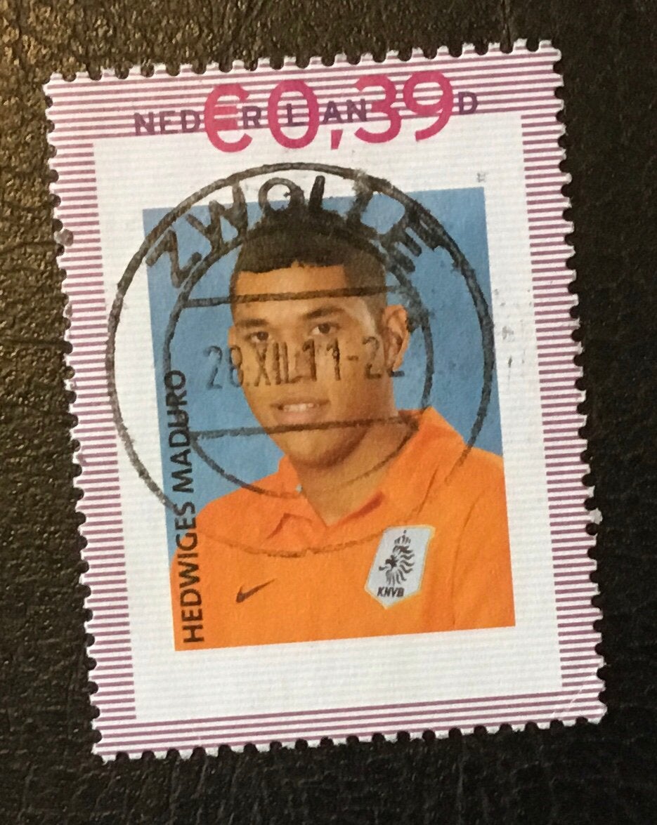 Persoonlijke zegel kavel pz 195, Ophalen of Verzenden, Na 1940, Gestempeld
