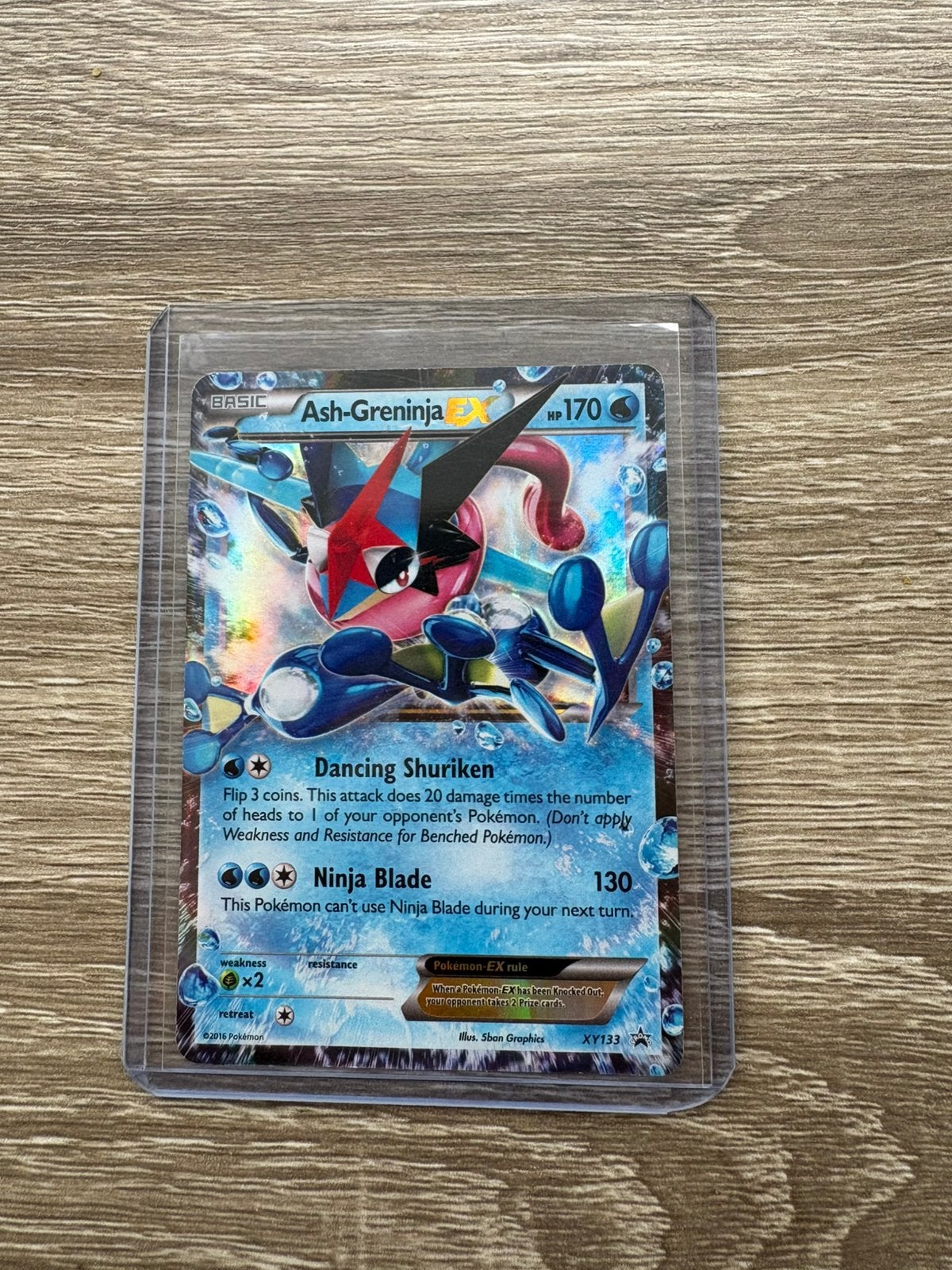 Ash-Greninja EX XY133 Pokémon Kaart - Zo goed als nieuw, Hobby en Vrije tijd, Verzamelkaartspellen | Pokémon, Ophalen of Verzenden
